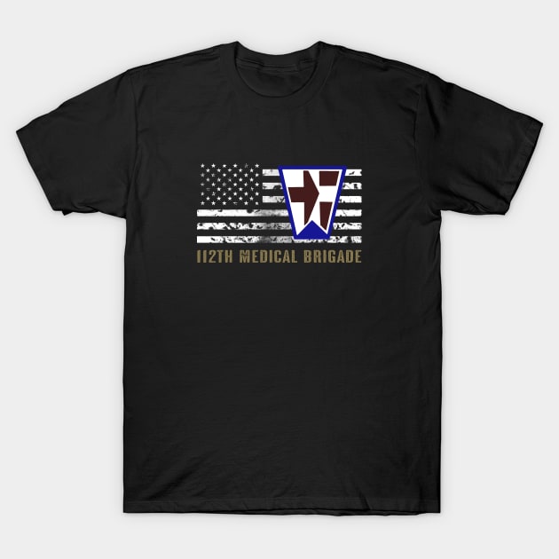 112th Medical Brigade T-Shirt by Jared S Davies